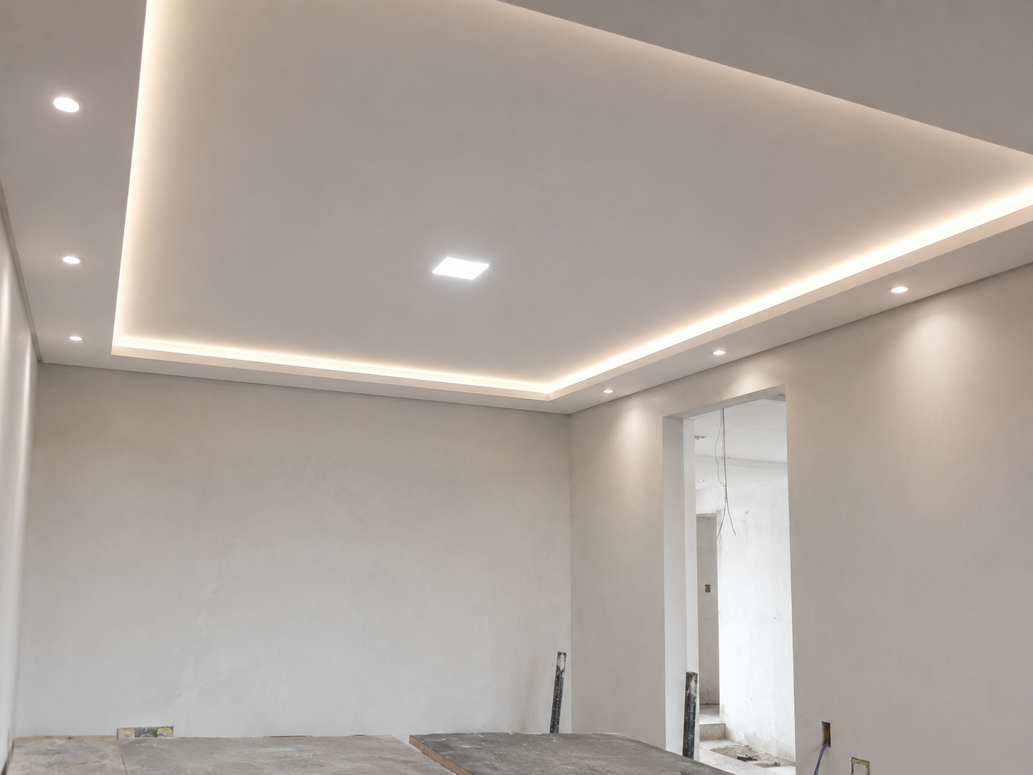 Sanca de Gesso com LED em Botucatu
